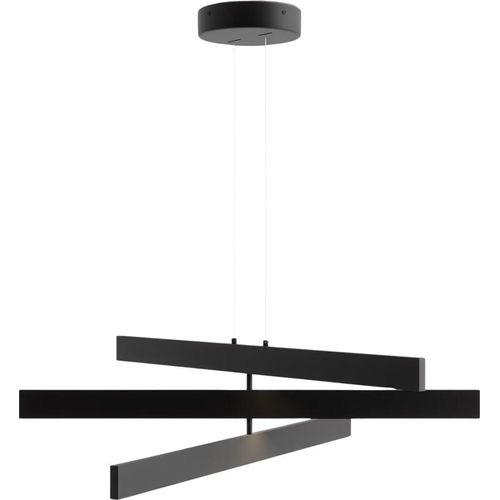 Maytoni Hängeleuchte Origami Schwarz LED 46W 2300lm Dimmen nicht möglich
