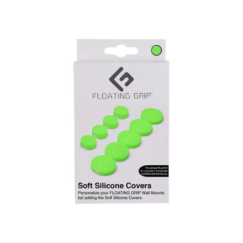 Floating Grip Wall Mount Covers (Green) - Miscellaneous - Sony PlayStation 5