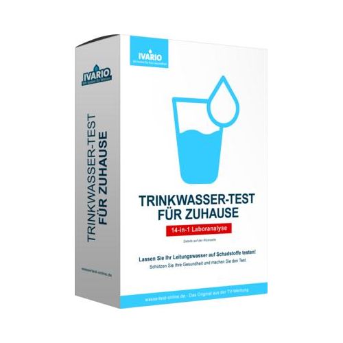 IVARIO Trinkwasser-Test Schadstoffanalyse 1 St