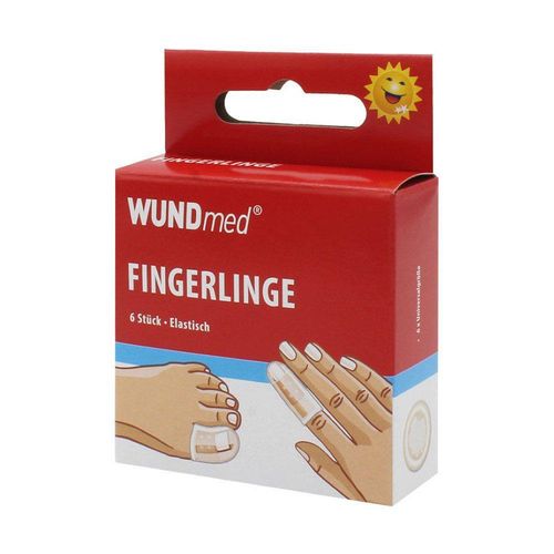 FINGERLING Schutzkappen für Finger und Zehen 6 St