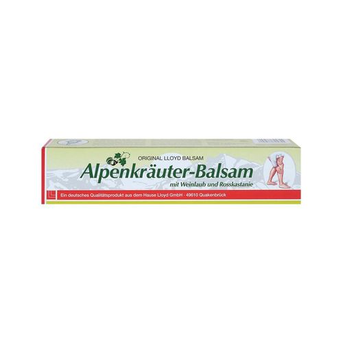 ALPENKRÄUTER Balsam m.Weinlaub+Rosskastanie LLOYD 200 ml