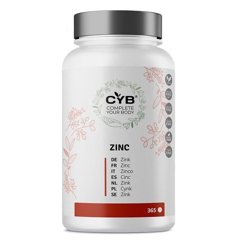 CYB Zink 25 mg hochdosiert vegan Tabletten 365 St