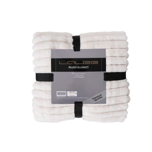 Decke PLUSH elfenbein