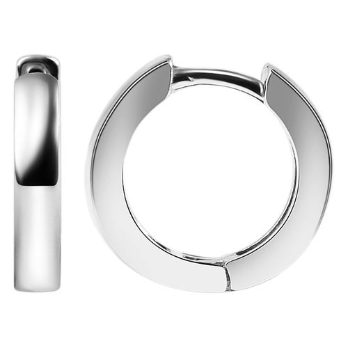 Paar Creolen ADELIA´S, silber, Ohrringe, Damen, Damen, Silber 925 (Sterlingsilber)