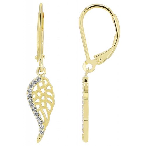 Paar Ohrclips ADELIA´S, silber, Ohrringe, Damen, Damen, Silber 925 (Sterlingsilber)