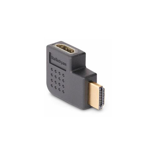 StarTech.com Right Angle HDMI 2.0 Adapter 90-Degree HDMI Port Saver M/F - HDMI adapter