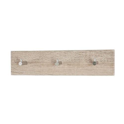 Carryhome Hakenleiste , Eiche , Holzwerkstoff , 34x8x5 cm , Garderobe, Garderobenleisten & Garderobenhaken, Garderobenleisten