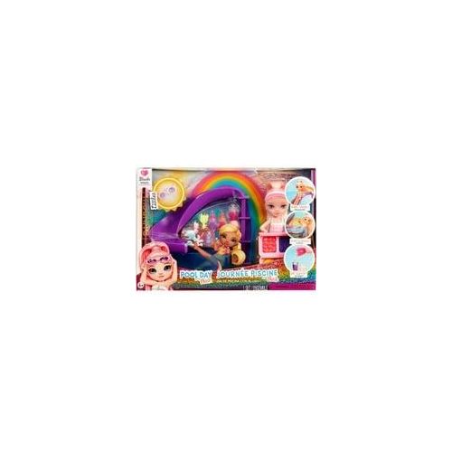 Rainbow High Little - Pool Day with Blush Spielset, Spielfigur
