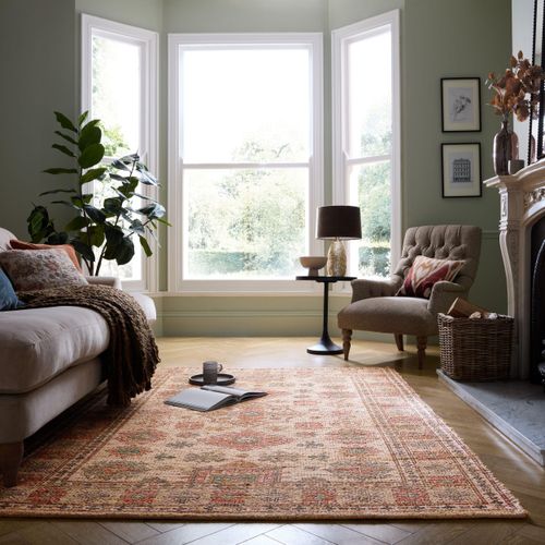 Teppich FLAIR RUGS, pink, B:80cm H:7mm L:150cm, Baumwolle, Jute, Kunstfaser, Teppiche, Chenille-Jutemischung