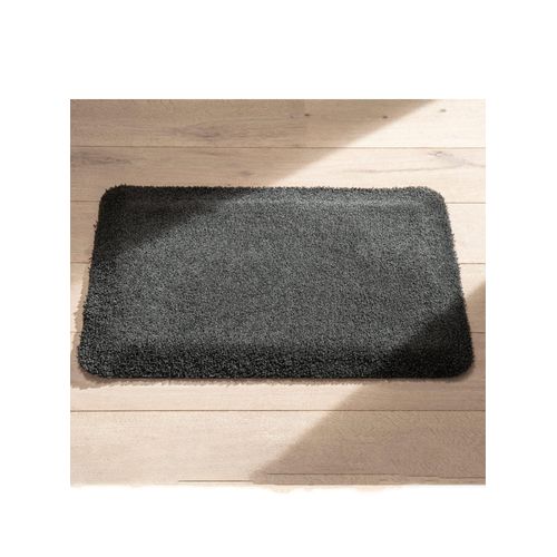 Fußmatte, grau (anthrazit), B:55cm H:21mm L:78cm, Polyamid, Kunstfaser, Teppiche