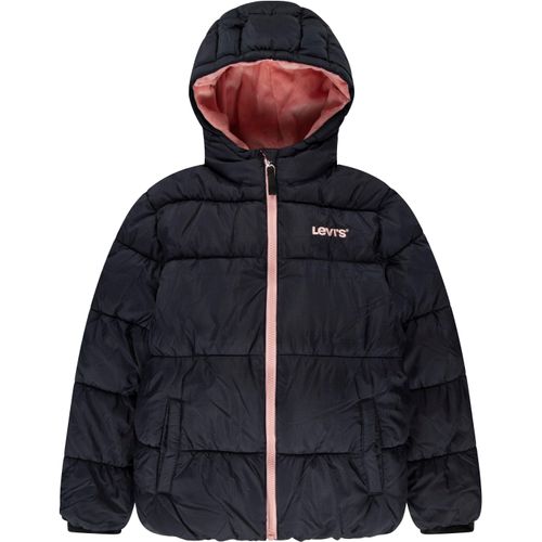 Winterjacke LEVI'S KIDS, Mädchen, Gr. 8 (128), schwarz (caviar), Obermaterial: 100% Polyester, casual, Langarm, Jacken, for GIRLS