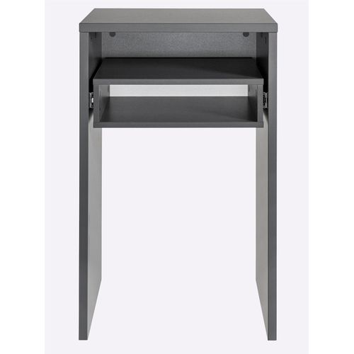 Schreibtisch HEINE HOME, grau (anthrazit), B:55cm H:88cm T:40cm, Tische