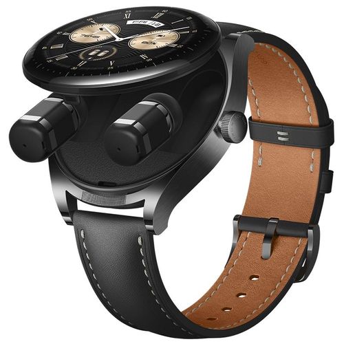 Smartwatch HUAWEI "WATCH Buds", schwarz, Smartwatches, Kopfhörer und Smartwatch in Einem