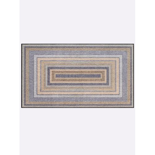 Fußmatte HEINE HOME Gr. 6, grau (grau, taupe), B:70cm H:7mm, Polyamid, Kunstfaser, Teppiche