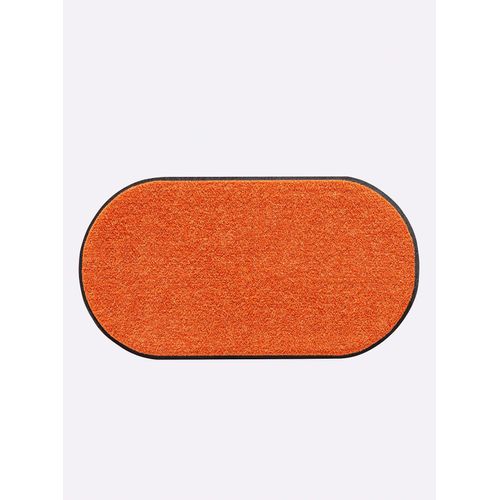 Fußmatte SALONLOEWE Gr. 3, orange (terra), B:75cm H:7mm L:190cm, Polyamid, Kunstfaser, Teppiche