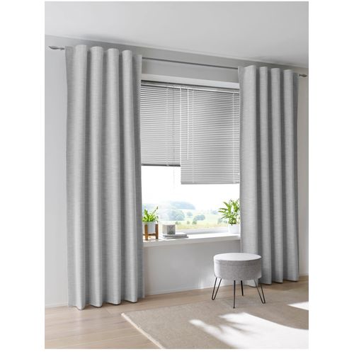 Jalousie HEINE HOME Gr. 4, silber (silberfarben), B:70cm H:130cm, Jalousien