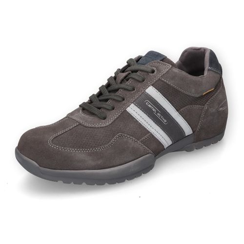 Schnürschuh CAMEL ACTIVE, Herren, Gr. 45, grau (grau kombiniert), Veloursleder, casual, Schuhe, Freizeitschuh, Sneaker, Trachtenschuh mit Lederinnenausstattung