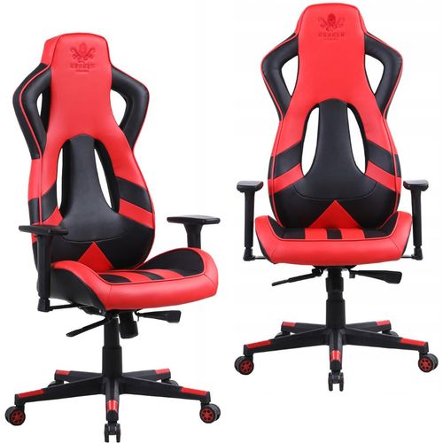 Gamingstuhl Bürostuhl Drehstuhl Chefsessel Bürostuhl mit Rollen ROT / Schwarz