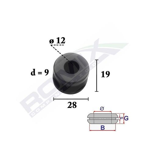 ROMIX Tülle C70387