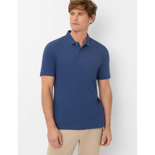 Brax Herren Polo Style PETE cove, Blau, Gr. S