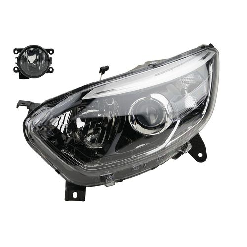 Johns, Scheinwerfer passend für Renault Captur 06/13-03/17 H1 H1 Li + Nebelscheinwerfer 260609429R 260601794R 260603859R 4422781 0006000618054 2615500