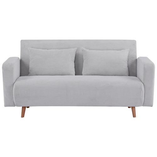 Carryhome Schlafsofa , Beige , Textil , Kiefer , massiv , 2-Sitzer , Füllung: Polyester , 167x81x90 cm , Kinder- & Jugendzimmer, Jugendmöbel,