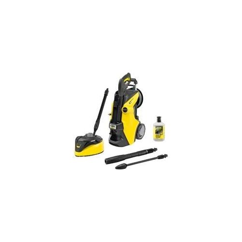 Hochdruckreiniger K 7 Premium Power Flex Home gelb/schwarz, mit Dreckfräser, Schlauchtrommel und Flächenreiniger T 7
