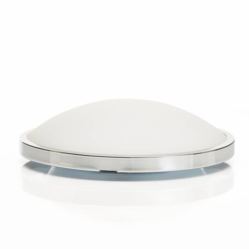 Decken- und Wandleuchte Plaza 31 cm chrom