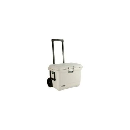 PRO 55QT, Kühlbox beige, mit Rollen