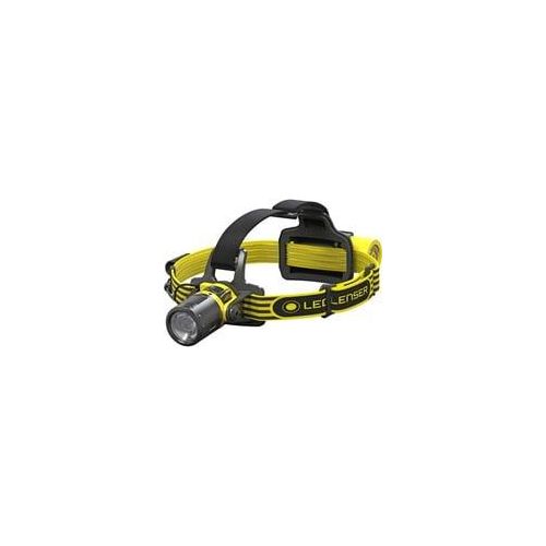 Stirnlampe EXH8R, LED-Leuchte schwarz/gelb