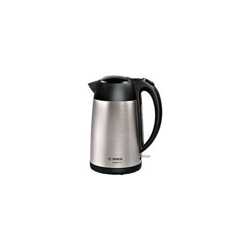 Wasserkocher DesignLine TWK3P420 edelstahl/schwarz, 1,7 Liter