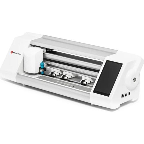 Intelligente Schneidemaschine mit Positionierungstool - Folienplotter in Weiß