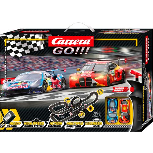 Autorennbahn CARRERA "Carrera GO - DTM High Speed Showdown", bunt, Autorennbahnen, Kinder