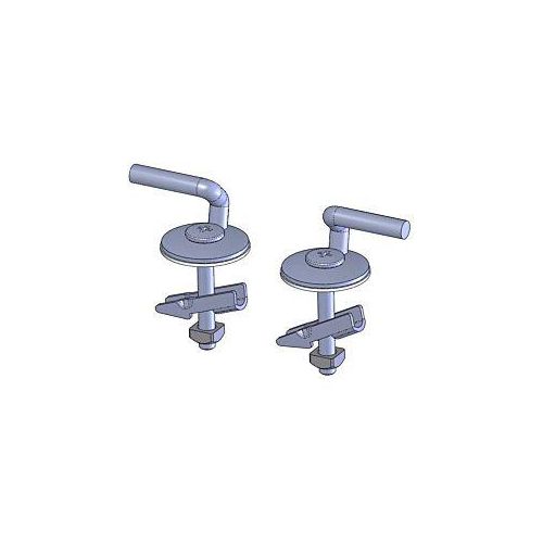 Haro BVO-Klappdübel Steckscharnier 408425 D4002G Edelstahl, Drehpunkthöhe 21mm