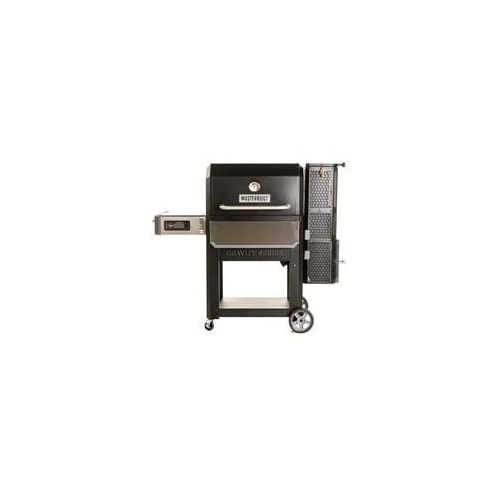 Holzkohlegrill + Smoker Gravity FED 1050 schwarz
