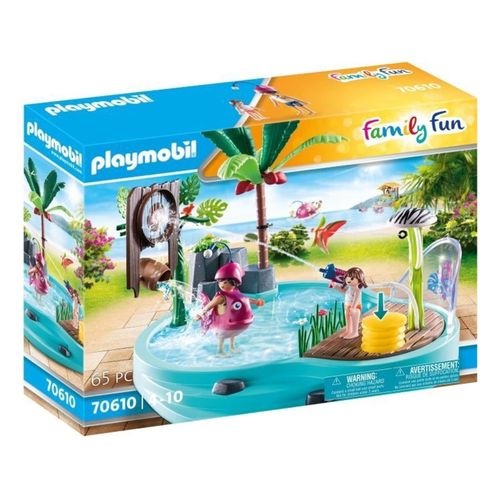 Playmobil Spaßbecken mit Wasserspritze