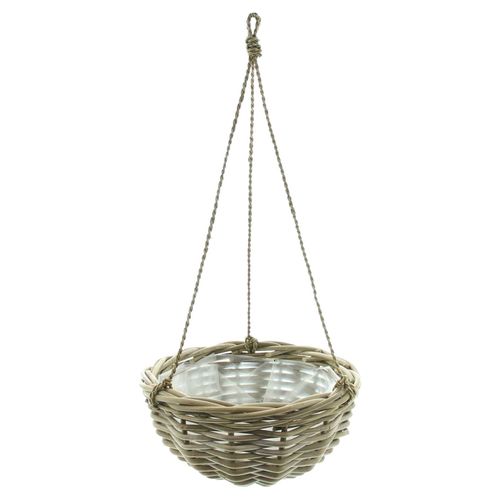 Pflanzampel Koboo Grey Blumenkasten Schale Pflanzkorb Pflanzschale Blumentopf