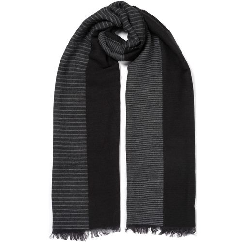 Strickschal MONTI, Damen, schwarz, Feinstrick, Materialmix, klassisch, Modetücher, aus hochwertigem Materialmix, Modeschal, maximaler Tragekomfort
