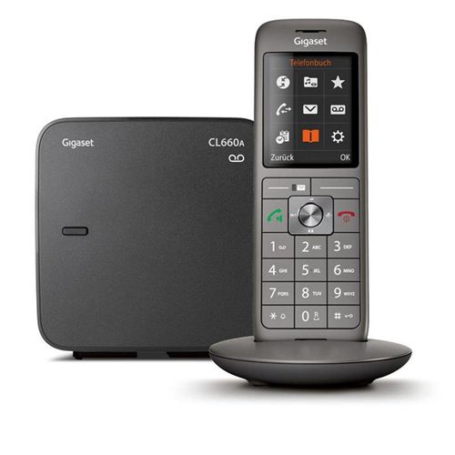 Gigaset CL660A - Schnurlostelefon - Anrufbeantworter mit Rufnummernanzeige - Telefon - Anrufbeantwor Gigaset