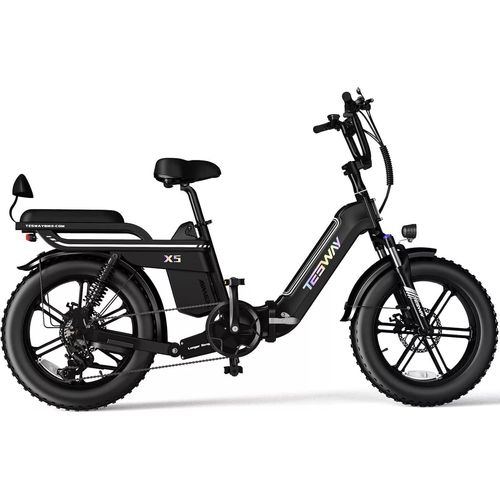 Elektrofahrrad Mountainbike 30AH 20 Zoll Klapprad Fatbike City ebike E Bike Klapprad Abnehmbarer Akku MTB E-Mountainbike