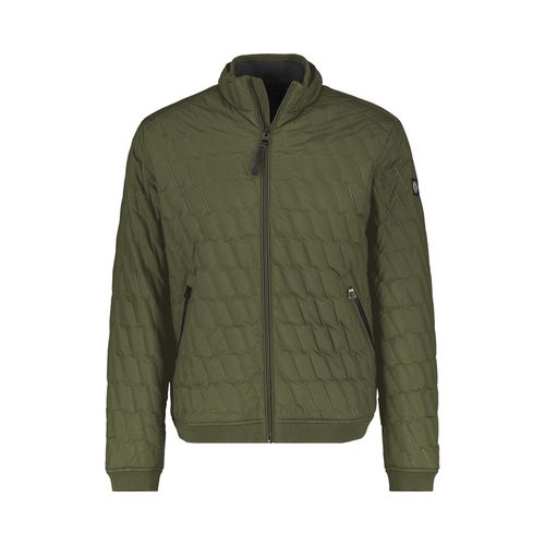 Outdoorjacke LERROS, Herren, Gr. M, grün (olive), Obermaterial: 100% Polyester, unifarben, casual, normal hüftlang, Langarm Rippbündchen, Jacken, in Unifarbe
