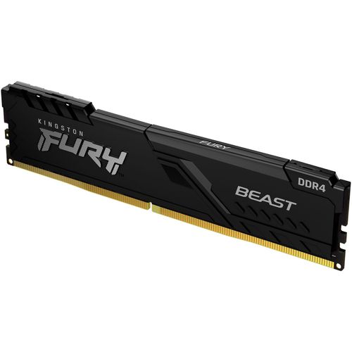 KINGSTON FURY Arbeitsspeicher "Beast DDR4 Speicher 32 GB, 2x16 GB", schwarz, 32 GB Kit (2x 16 GB), 3200 MHz, Arbeitsspeicher