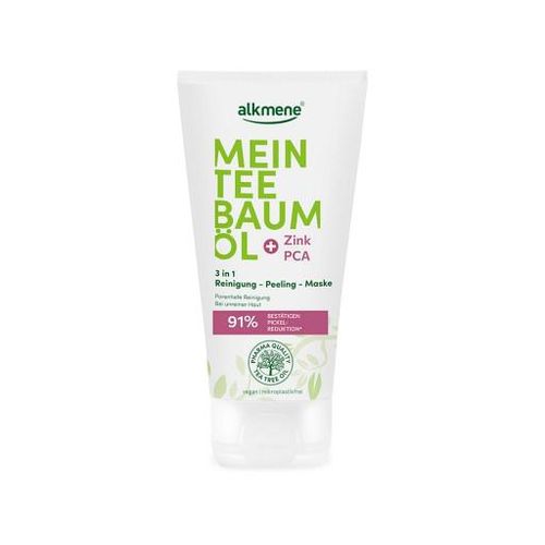 ALKMENE Mein Teebaumöl 3in1 Reinigung-Peeling-Mask 150 ml