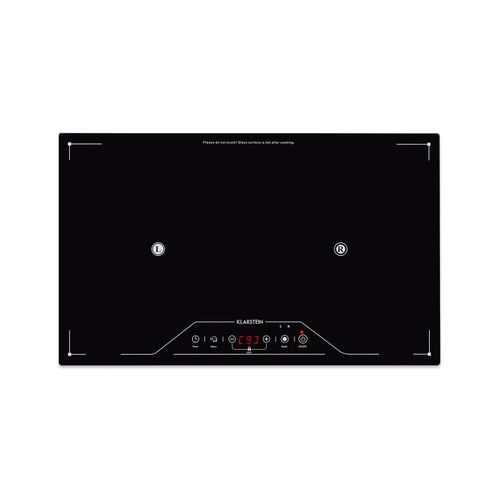 Deejay Freizonen-Induktionskochfeld 3500 W Glaskeramik Touch schwarz