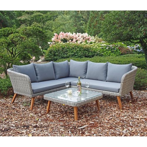 Lounge-Set PAMPLONA, grau
