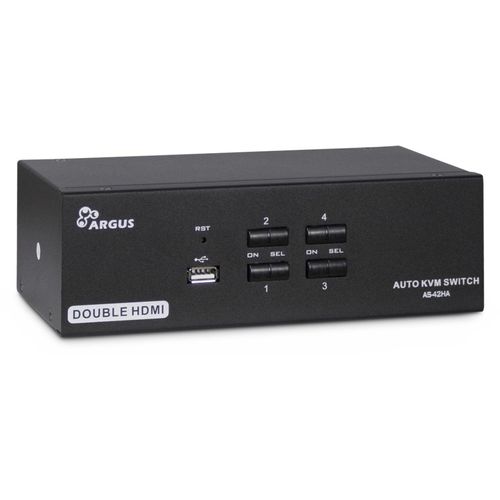 Inter-Tech KVM-Switch IPC KVM Switch AS-42HA HDMI