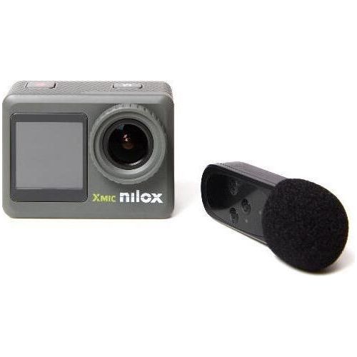Nilox Action Kamera 4K Ultra HD 8MP mit drahtlosem Mikrofon - Sportkamera