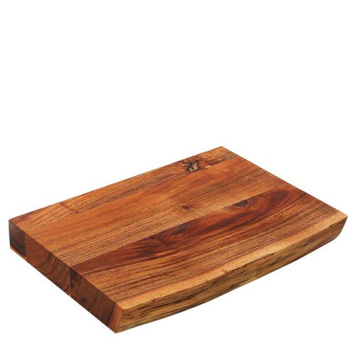 Zassenhaus Hackbrett , Akazie , Holz , Akazie , 30x5x41 cm , nachwachsender Rohstoff , Küchenzubehör, Schneidebretter