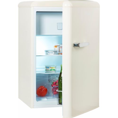 AMICA Table Top Kühlschrank, E (A-G), beige, B:55cm H:87,5cm T:61,5cm, Kühlschränke