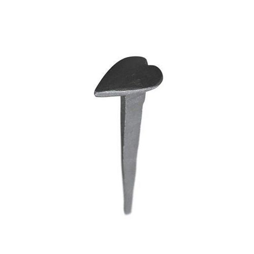 Chic Antique Eisen Nagel Herzform, L4/D1,5 cm, antik kohle
